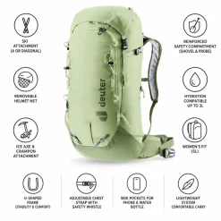 Zaino Deuter Freescape Lite 24 SL Mineral Grove