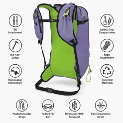 Zaino Osprey Firn 18 Euphoria Purple