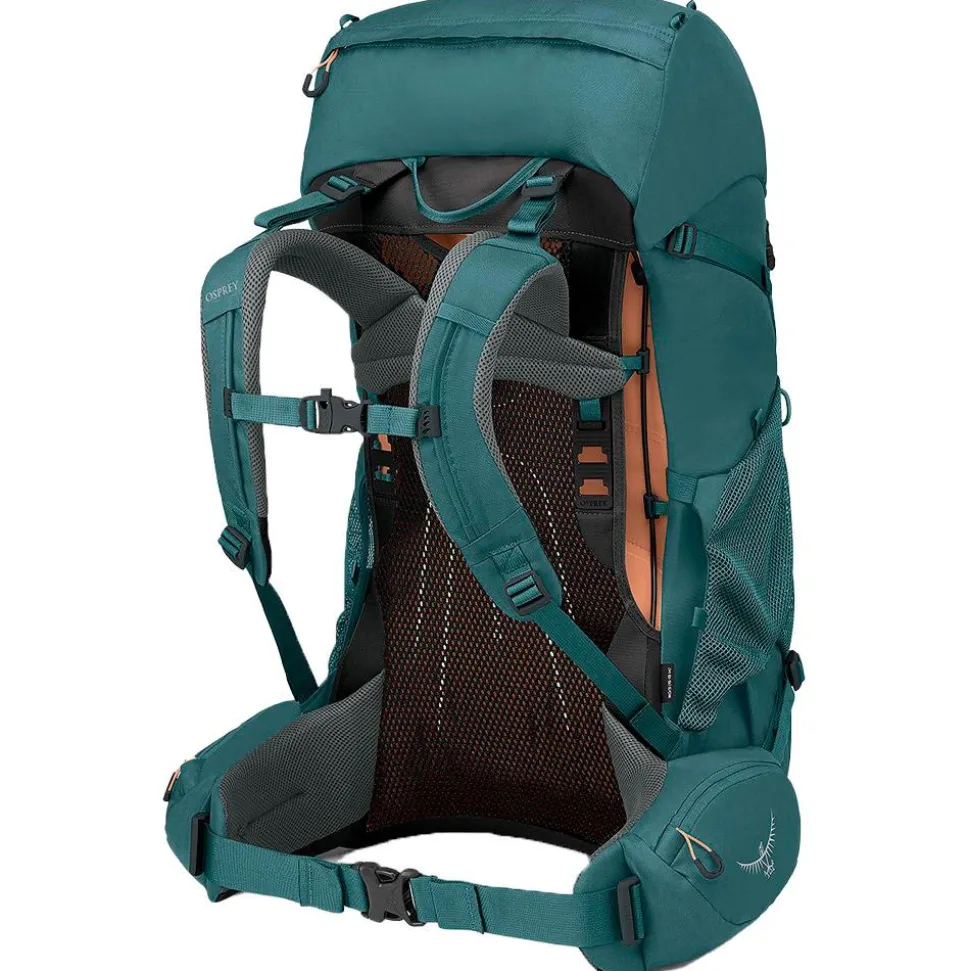 Zaino Osprey Renn 50 Cascade Blue Melon Orange