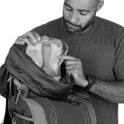 Zaino Osprey Talon 33 Phantom Grey Dark Charcoal