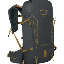 Zaino Osprey Talon Velocity 20 Dark Charcoal Tumbleweed Yellow