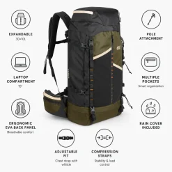 Zaino Picture Off Trax 30+10 Backpack Tobacco