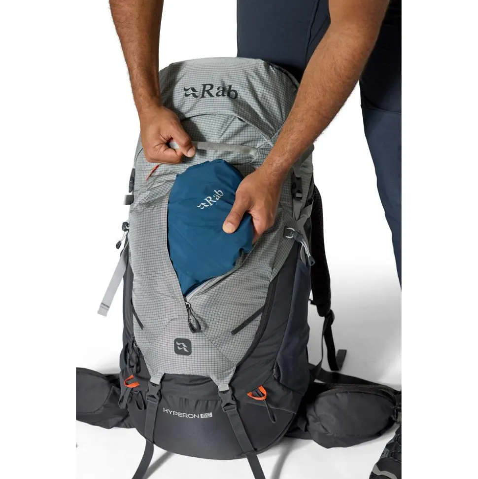Zaino RAB Hyperon 65 Dark Pewter Anthracite