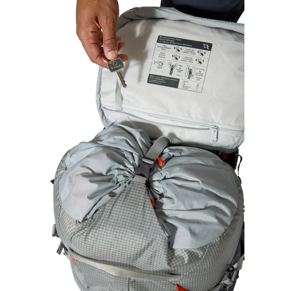 Zaino RAB Hyperon 65 Dark Pewter Anthracite
